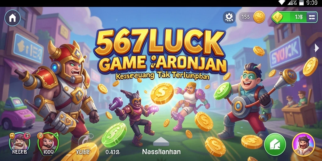 Tampilan gameplay 567LUCK yang menarik dan penuh tantangan.