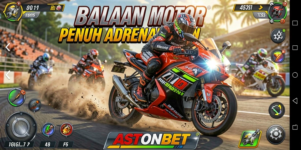 Tampilan gameplay menyenangkan dan menegangkan di ASTONBET.