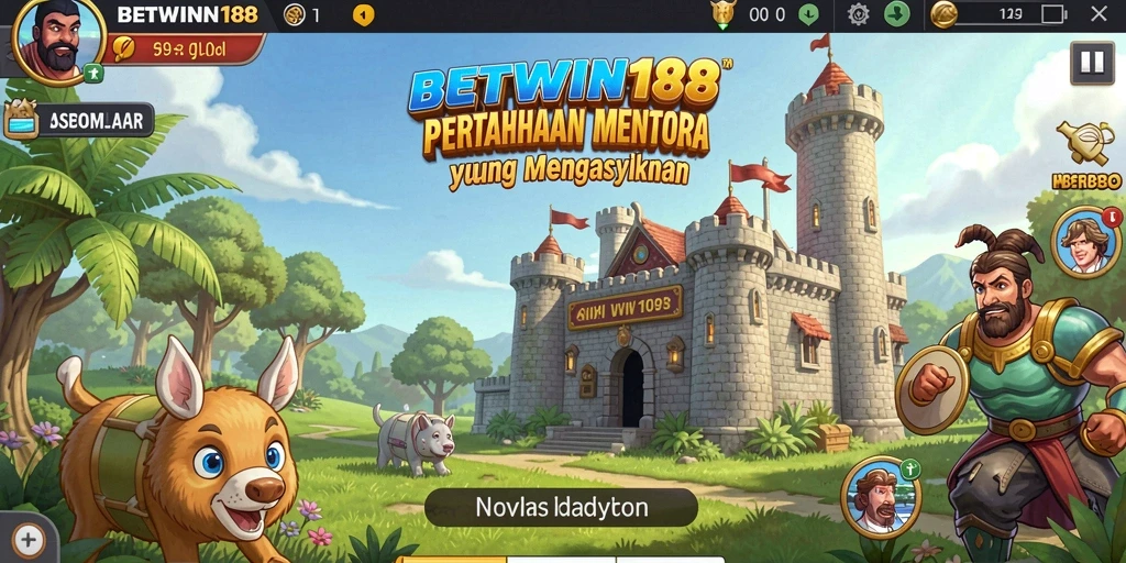 Tampilan menarik gameplay Tower Defense di BETWIN188.
