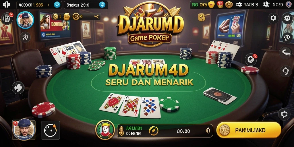 Screenshot gameplay seru DJARUM4D dengan pemain yang bersaing.