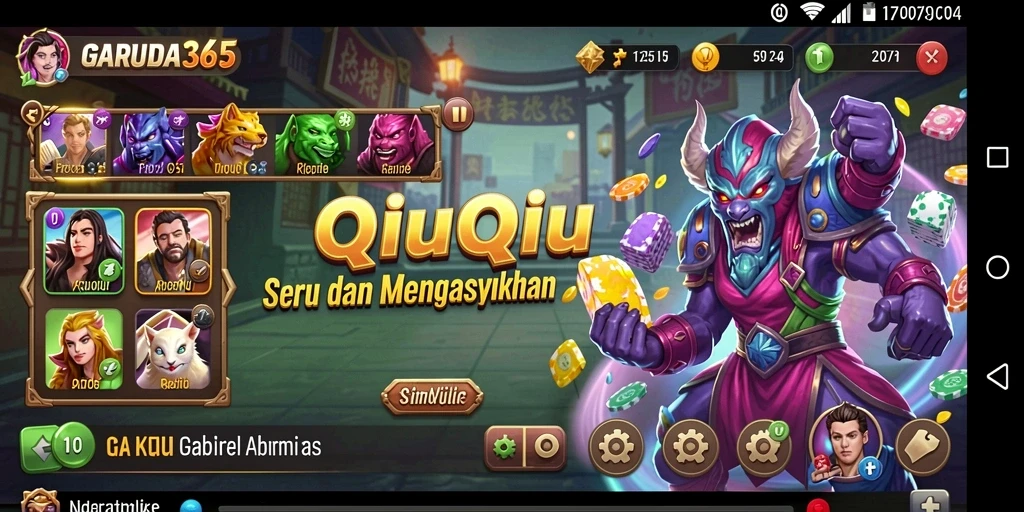 Tampilan gameplay menarik dari GARUDA365 yang mengasyikkan.