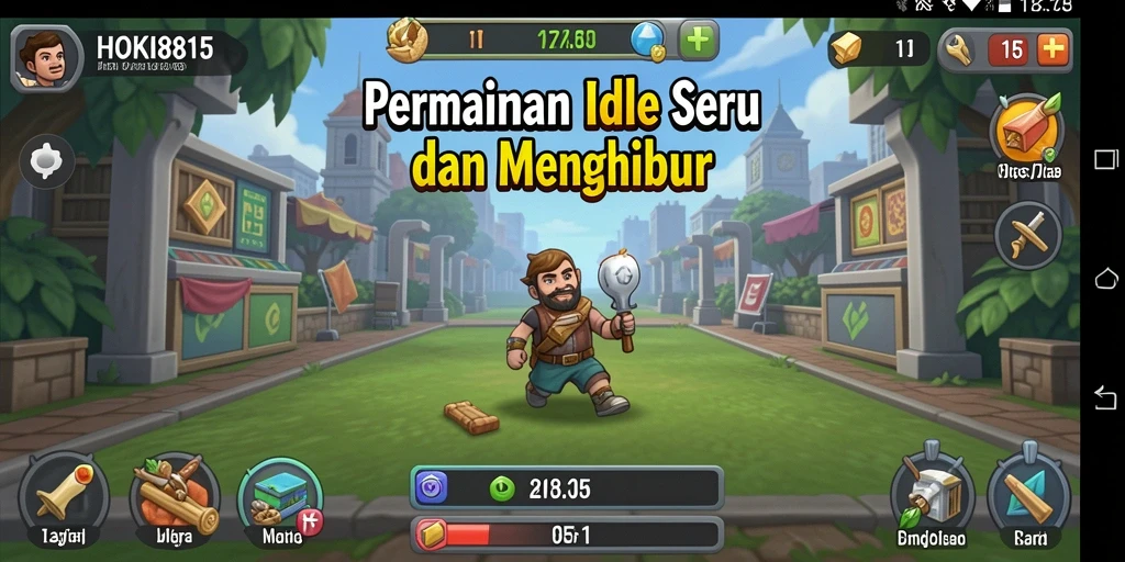 Tampilan gameplay <strong>HOKI8815</strong> yang menarik di layar smartphone.