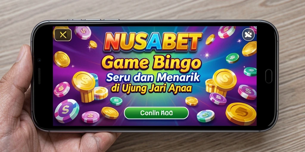 Tampilan gameplay menarik dari NUSABET dengan suasana Bingo yang mengasyikan.