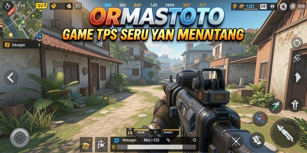Gameplay seru ORMASTOTO dengan aksi pertarungan intens.