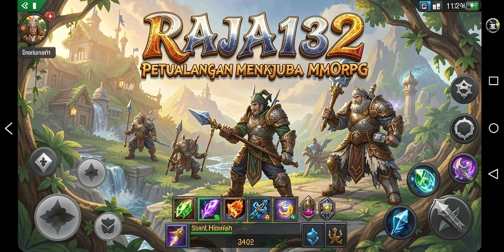 Tangkapan layar gameplay RAJA132 yang menampilkan aksi pertarungan yang seru.