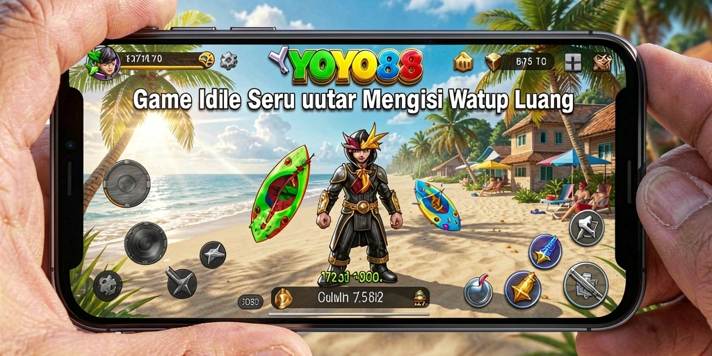 Tampilan gameplay seru di YOYO88 dengan karakter yang berkembang.
